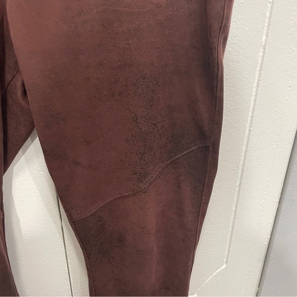 Free people Red Faux Suede Leggings - Picture 5 of 12